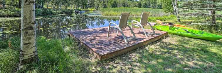 Lainnya Atlanta Waterfront Cabin w/ Dock & Kayaks!