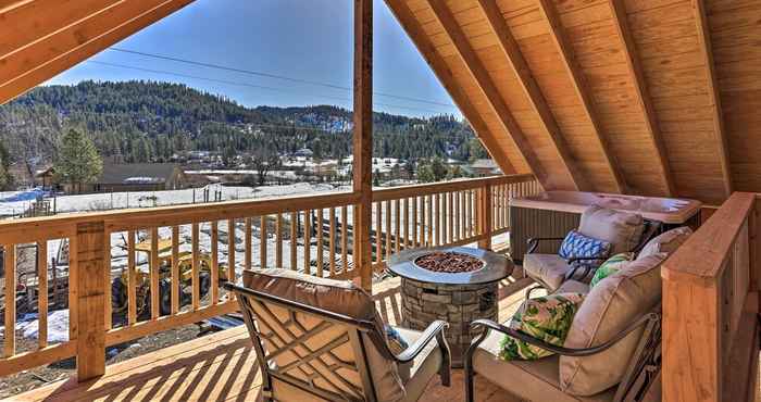 Lainnya Garden Valley Apartment w/ Hot Tub & Mtn Views!