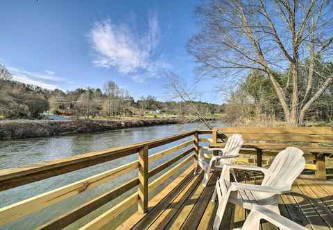 Others Scenic Blue Ridge Getaway w/ Riverfront Deck!