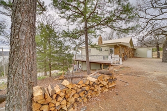 Others 4 Lake-view Eufaula Getaway w/ Deck, Fire Pits!