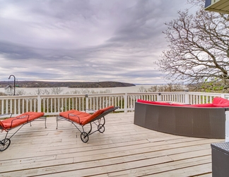 Others 2 Lake-view Eufaula Getaway w/ Deck, Fire Pits!