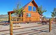 Others 3 Remote Antimony Log Cabin w/ Green Meadow Views!