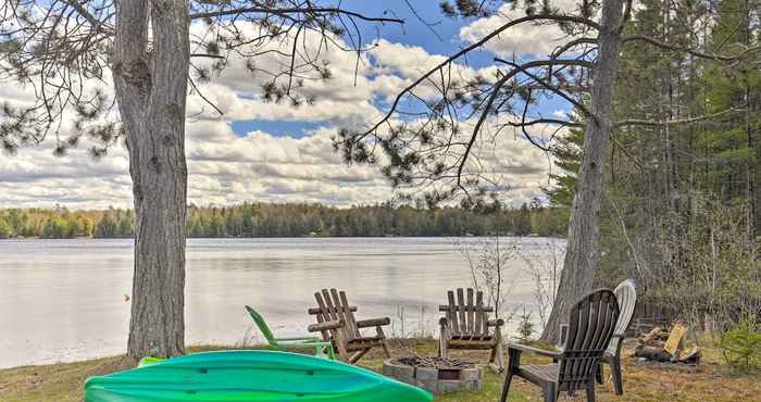 Khác Lovely Lakefront Cottage w/ Fire Pit & Yard!