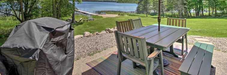 Others Lakefront Hackensack Cabin w/ Patio & Grill!