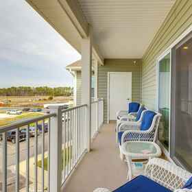 Interior 1 Bright Lewes Condo w/ Balcony, 7 Mi to Beach!, Hotel Sarangi Satyajit MD