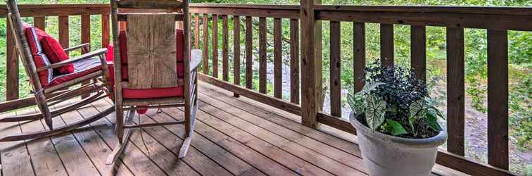 Lainnya Riverfront Couple's Retreat in Smoky Mountains!