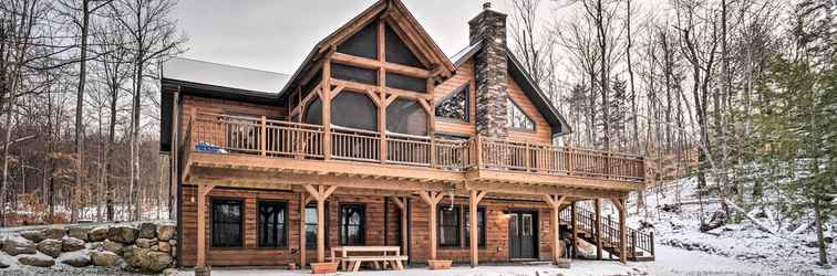 Lainnya Spacious Cabin on Silver Lake: Hike & Ski!