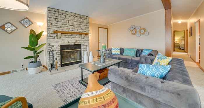 Others Cheboygan Getaway w/ Fire Pit & Lake Access!