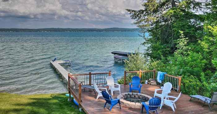 Others Torch Lake Home w/ 116 Feet of Blue Water Access!