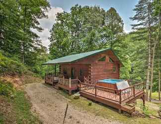 Lainnya 2 Bryson City Cabin w/ Wraparound Deck & Hot Tub