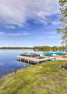 Primary image Remodeled Rice Lake 'hideaway' Home w/ Dock & Deck