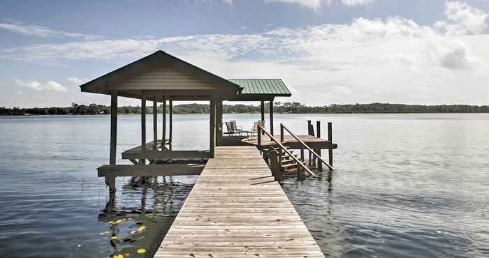 Lainnya Lake Broward Cabin w/ Private Boat Launch & Dock!