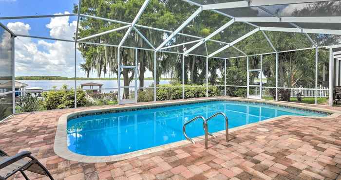 Lain-lain Waterfront Winter Haven Home With Dock & Hot Tub!