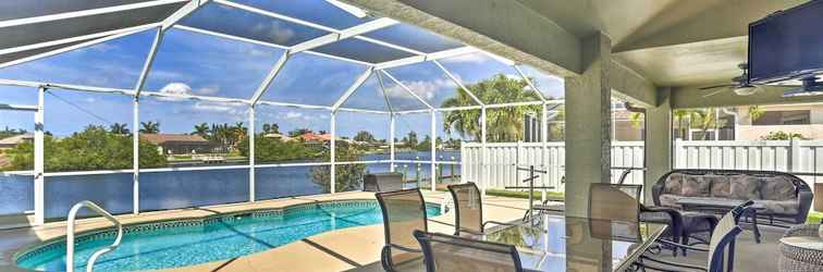 อื่นๆ Canalfront Cape Coral House w/ Pool & Patio!