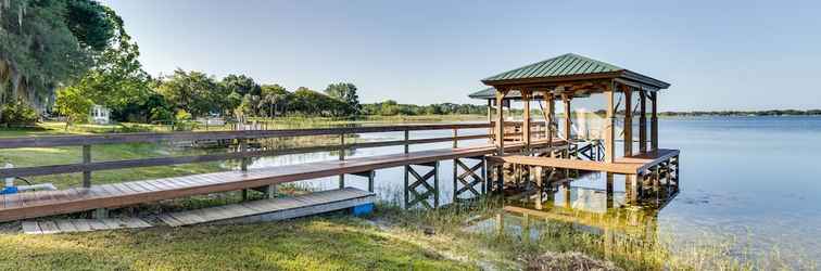 Others Lakefront Tavares Cabin w/ Deck, Patio & Dock!