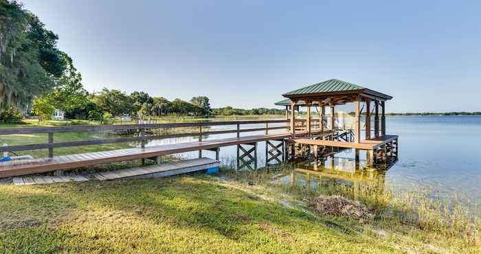 Others Lakefront Tavares Cabin w/ Deck, Patio & Dock!