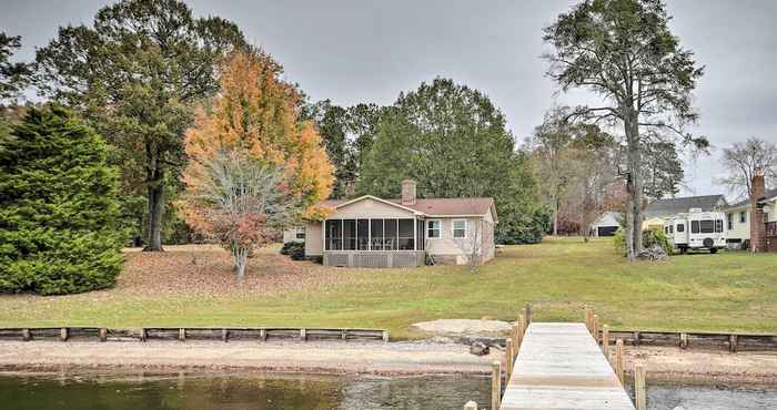 Lainnya Lakefront House w/ Boat Ramp, Dock & Sunset Views!