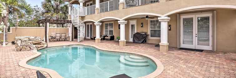 Lainnya Luxury Palm Coast Vacation Home w/ Private Pool