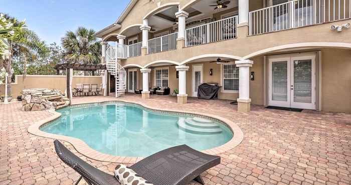 Lainnya Luxury Palm Coast Vacation Home w/ Private Pool