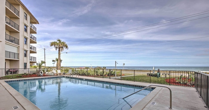 Others Oceanfront Ormond Beach Condo w/ Balcony & Pool!