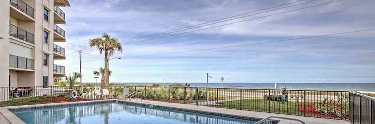 Others Oceanfront Ormond Beach Condo w/ Balcony & Pool!