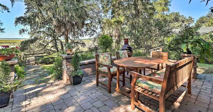 Others Rustic Beaufort Home w/ Stunning Marsh Views!