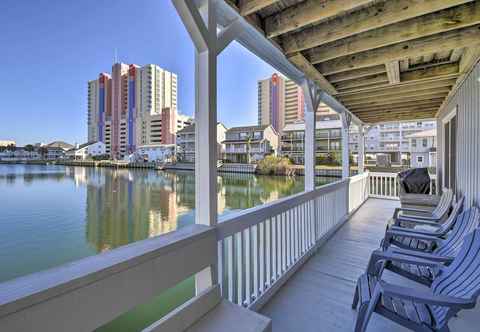 Others Waterfront North Myrtle Beach Home w/ Deck!