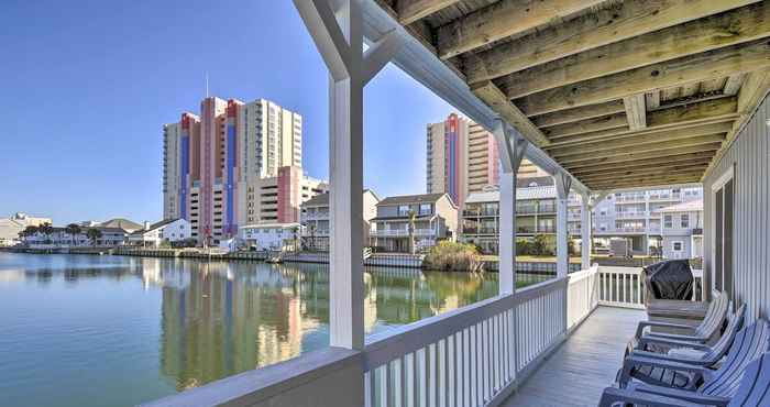 Others Waterfront North Myrtle Beach Home w/ Deck!