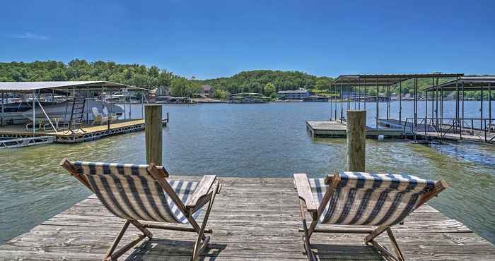 Khác Lake of the Ozarks Home w/ Game Room, BBQ & Dock!