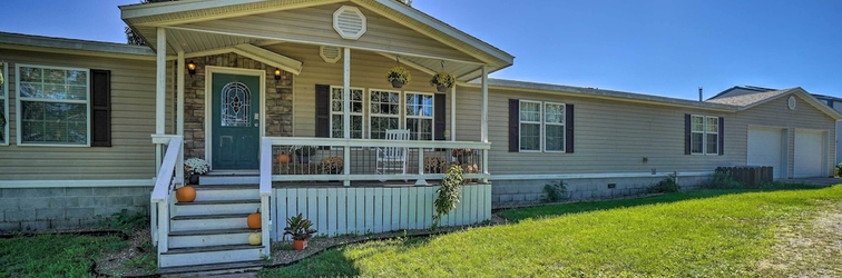 Others Monett Family Ranch Home w/ Fireplace & Huge Deck!