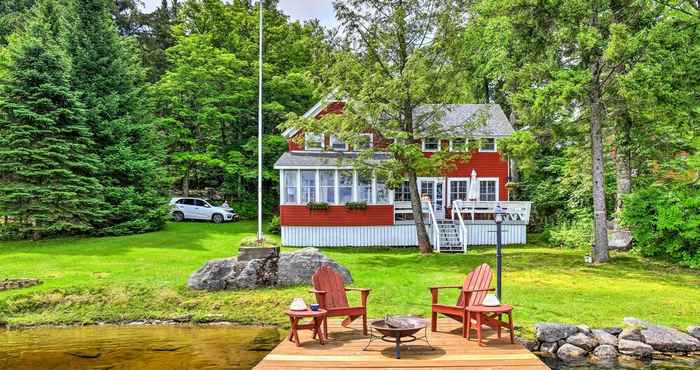 Lainnya Authentic 1912 Adirondack Lake Camp w/ Fire Pit