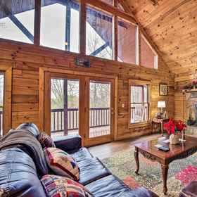 Imej utama1Sevierville Cabin w/ Private Outdoor Hot Tub,Pigeon Forge別墅