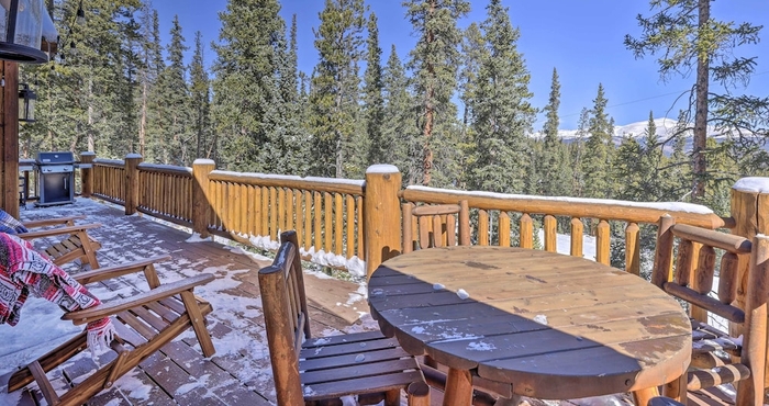 อื่นๆ Idyllic Fairplay Cabin w/ Mt Silverheels View