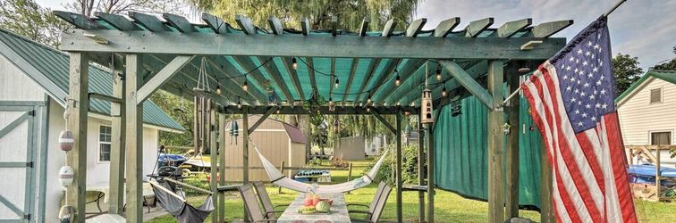 其他 Lakeside Kent Home w/ Pier + Boat Ramp Access