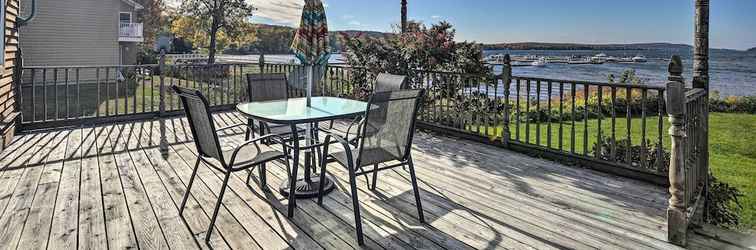 Others Waterfront Lake Champlain Home w/ Fire Pit!