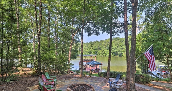 Others Lakefront Jacksons' Gap Home w/ Deck, Dock & Views