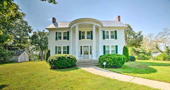 Lain-lain Rural & Historic Estate Home, 12 Mi to Clarksville