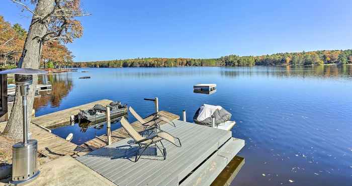 Lainnya Modern Mohican Lake Abode w/ Fire Pit & Views