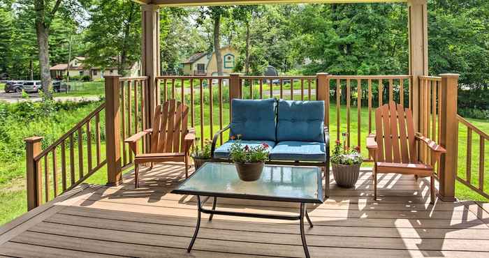 Lainnya Cabin w/ Dock & Porch Across From Balsam Lake