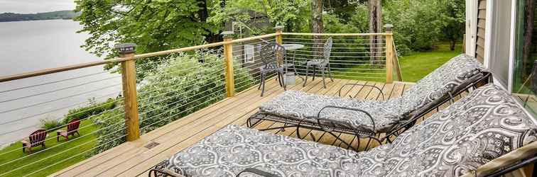 Lainnya Peaceful Fisherman's Paradise w/ Deck + Fire Pit!