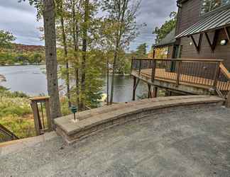 Lain-lain 2 Waterfront Highland Lake Home w/ Deck+private Dock
