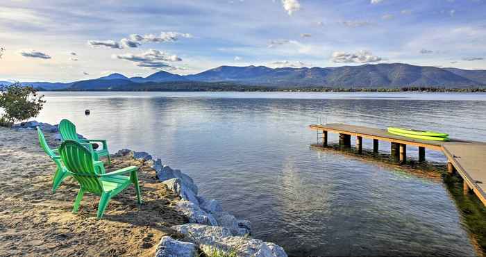 Lainnya Lakefront Retreat w/ Hot Tub ~ 7 Mi to Schweitzer!