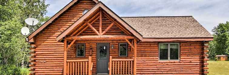 Lain-lain Rapid River Log Cabin W/loft on 160 Scenic Acres!