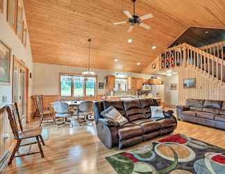 Others 2 Rapid River Log Cabin W/loft on 160 Scenic Acres!