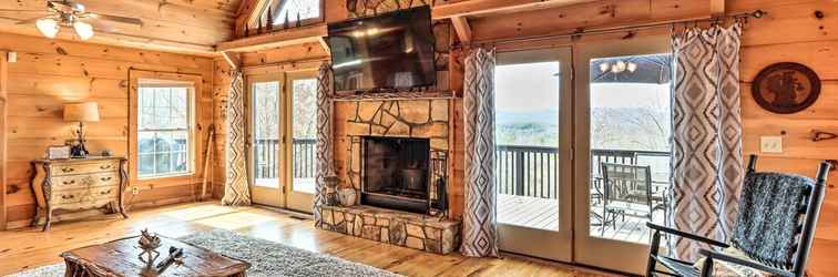 Lain-lain Blue Ridge Mtns Cabin w/ Deck & Game Room!