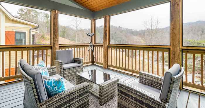 Others Cullowhee Home w/ Game Room, Wraparound Decks