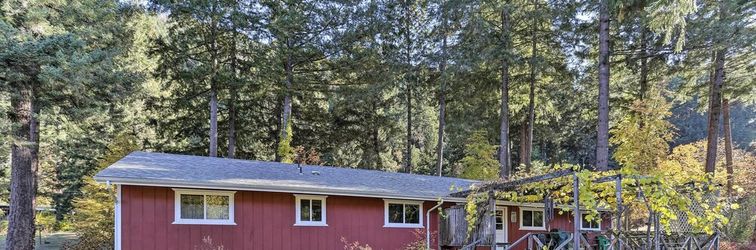 Lain-lain Willow Creek Hideaway w/ Deck, 1 Mi to River!