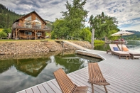 Others Waterfront Cabin w/ 2 Boat Docks & Mtn Views!