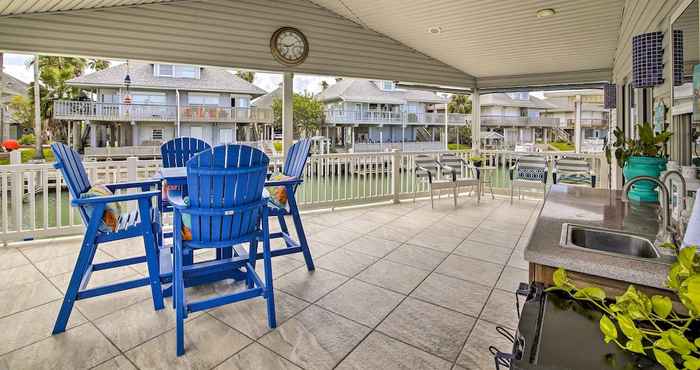 Lainnya Bright Port Isabel Getaway w/ Waterfront View