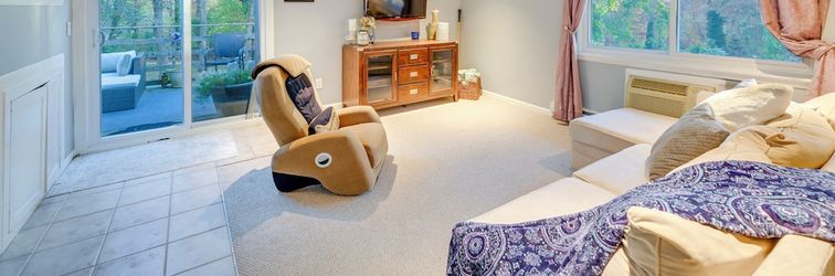 其他 Cozy Dix Hills Apt w/ Deck ~ 7 Mi to Beach!